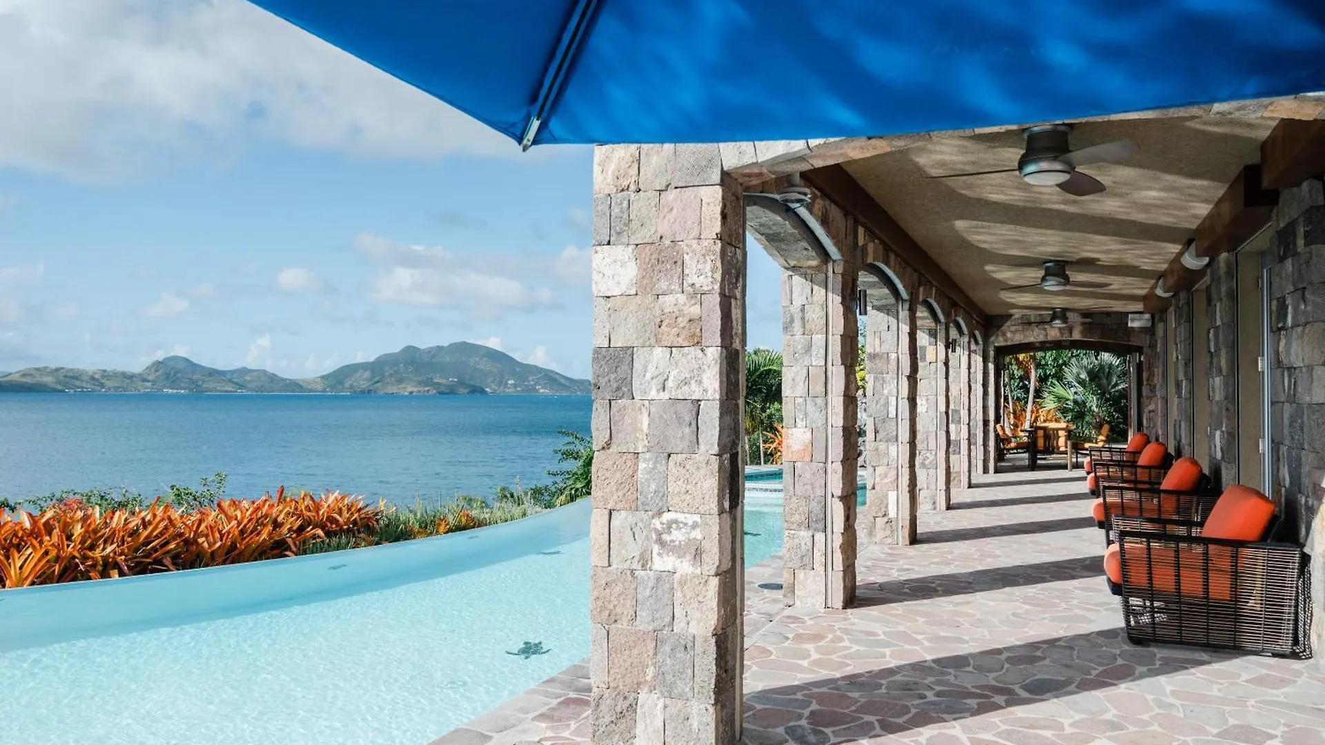 Vila Beautiful 3 Story 8,000 Sq Ft Oceanside Mansion Nevis