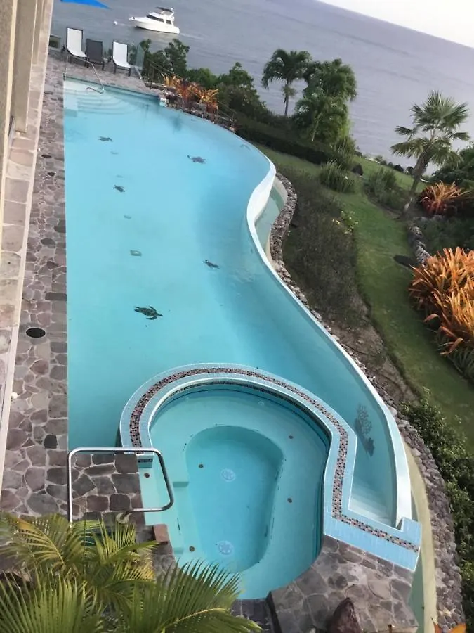 Beautiful 3 Story 8,000 Sq Ft Oceanside Mansion Villa Nevis
