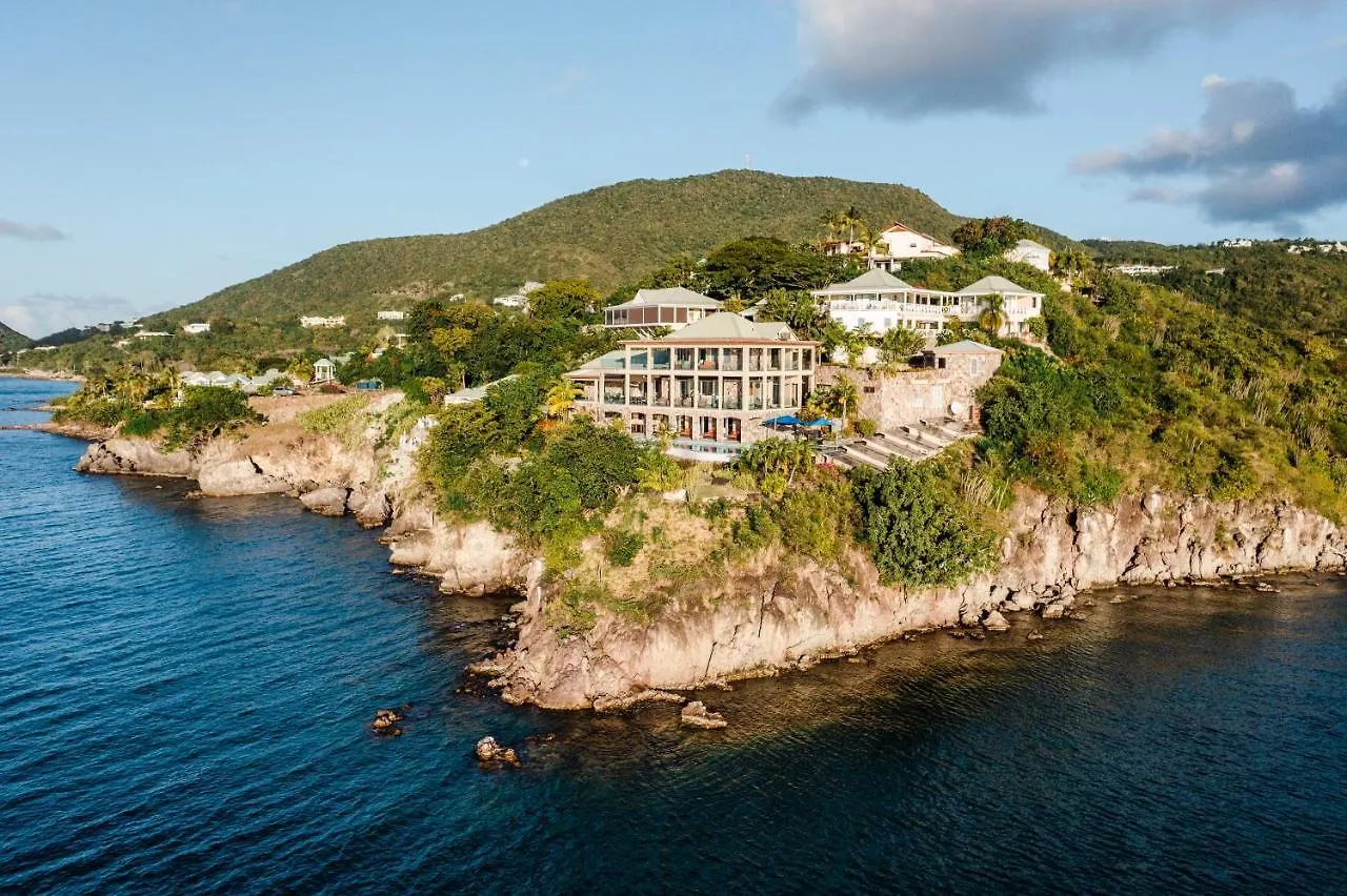 Beautiful 3 Story 8,000 Sq Ft Oceanside Mansion Villa Nevis
