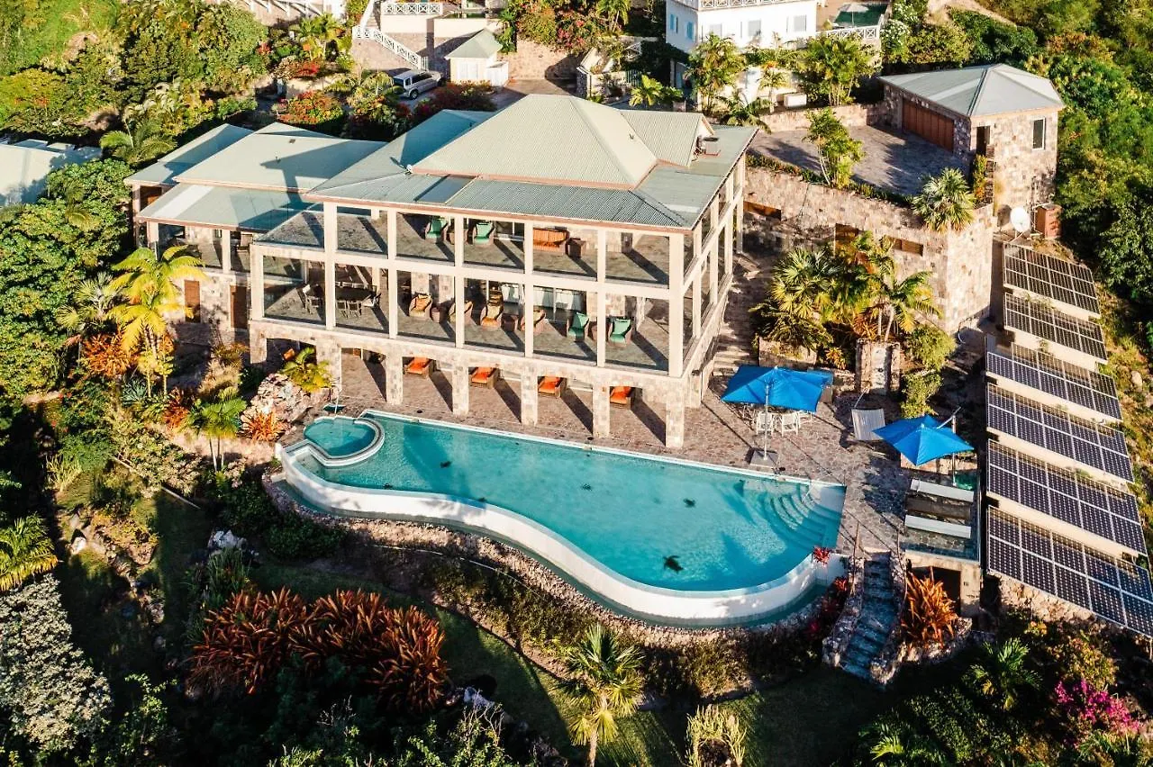 Beautiful 3 Story 8,000 Sq Ft Oceanside Mansion Villa Nevis
