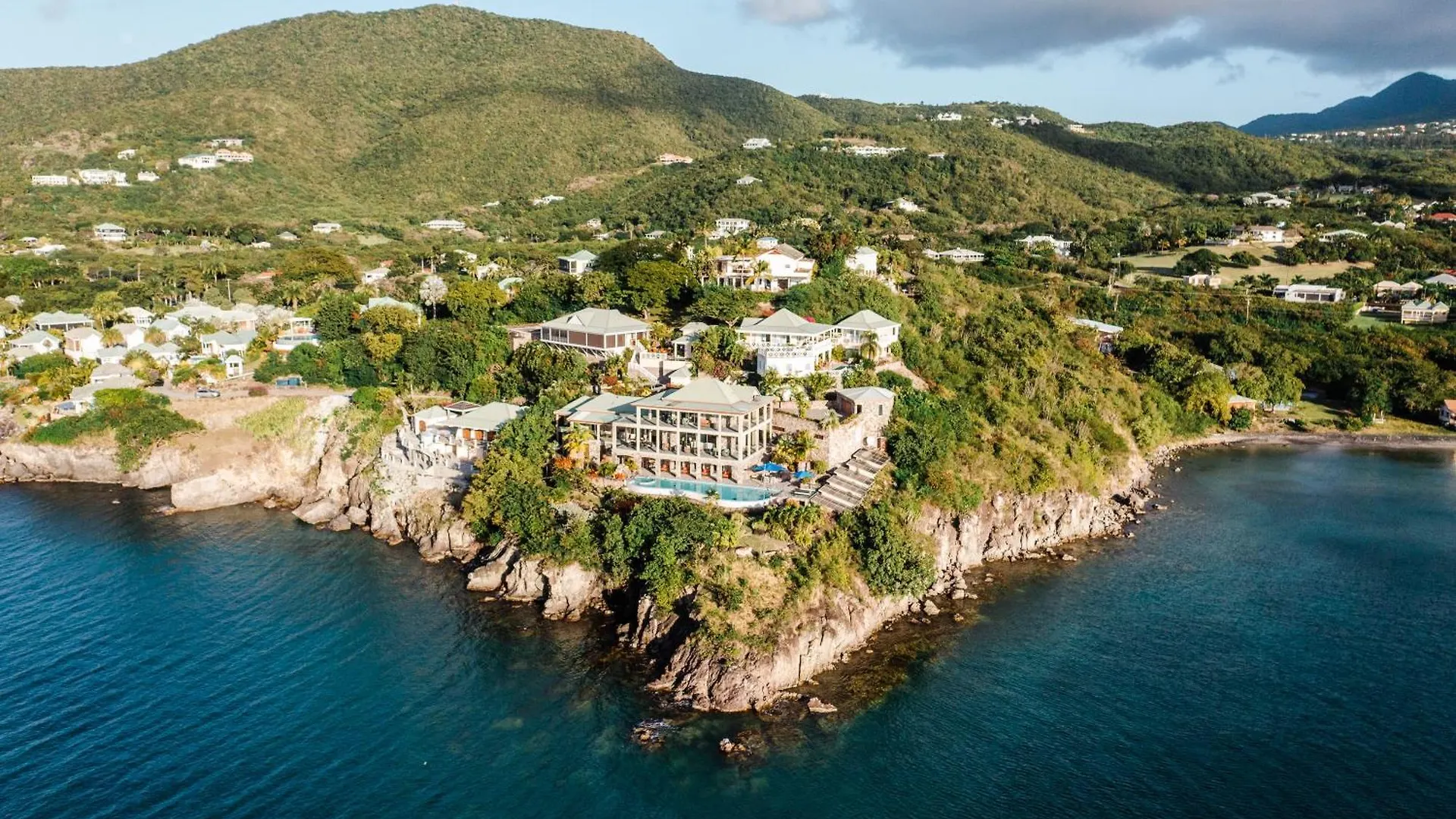 Beautiful 3 Story 8,000 Sq Ft Oceanside Mansion Villa Nevis